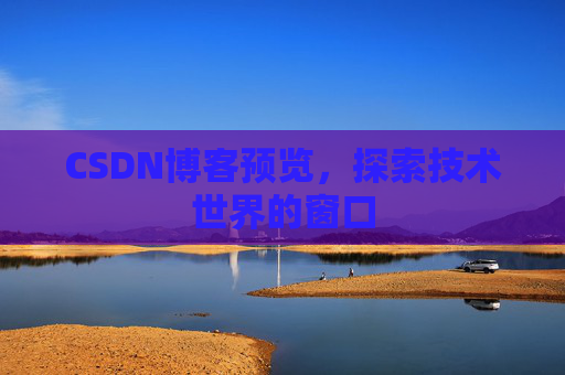 CSDN博客预览,探索技术世界的窗口